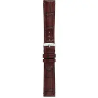 Morellato Tiepolo Leren Horlogeband 20mm Handgestikt Rood
