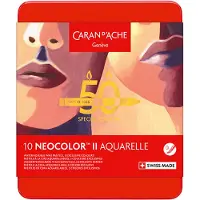 Caran d'Ache Neocolor II Aquarelle 50 Years Portrait 10-set