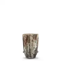 Serax Bloempot 02 S Dune Off White Dark Brown (18 x 18 x 26 cm)