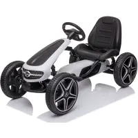 Mercedes-Benz Skelter, Trapauto, Go-Kart - ROOD - Rubberen EVA Banden