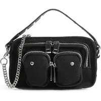 Núnoo Recycled Canvas Helena | Crossbody tas | zwart