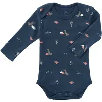 Fresk romper Rabbit mood indigo Blauw Jongens/Meisjes Katoen Ronde hals - maat 74/80
