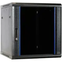 Dsit 12U wandkast met glazen deur DS6612