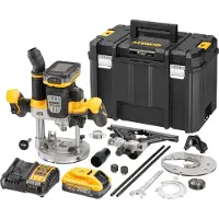 DeWalt DCW620H2-QW 18V XR 12mm bovenfrees – 2x 5,0Ah Powerstack