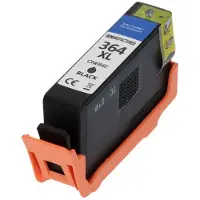 PrintAbout Huismerk HP 364 (CB316EE) Inktcartridge Zwart