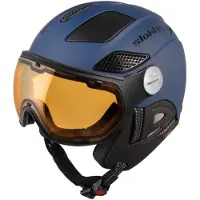 Slokker Raider Free Skihelm met polariserend vizier, blauw 58-60cm 2020 Ski & Snowboard helmen