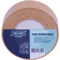 Deltec Dubbelzijdig linnen expotape 50mm x 25m