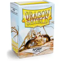 Dragon Shield 100 hoesjes MATTE Ivory Standaard Maat Card Sleeves