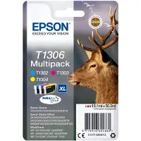 Epson Inktcartridge T130 (C13T130640) 3-kleuren Multipack Hoge capaciteit