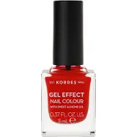 Korres Gel Effect Nail Colour 48 Coral Red | 11 ml