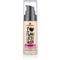 Essence I LOVE FLAWLESS SKIN matt + full coverage Vloeibare foundation 30 ml Nr. 10 - Light Porcelain