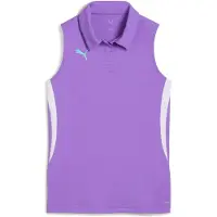 Puma Sporttop 'Individual' turquoise / lila / wit