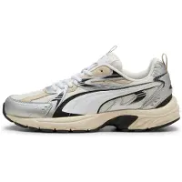 Puma Sneakers laag 'Milenio' crème / zwart / zilver / wit