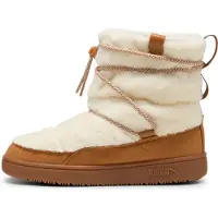 Puma Snowboots 'Snowbae Suede' bruin / wit