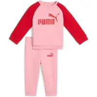 Puma Joggingpak 'Minicats Essentials' rosa / rood