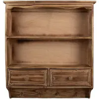 Clayre & Eef Wandkast 56x13x60 cm Bruin Hout