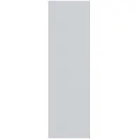 vidaXL Deurmat Grijs en Zwart 120 x 400 cm 100% Polyamide