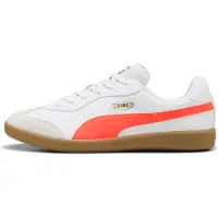 Puma Voetbalschoen 'King 21' lichtgrijs / koraal / wit