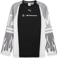 Puma Shirt 'Puma x BMW M Motorsport' grijs / zwart / wit