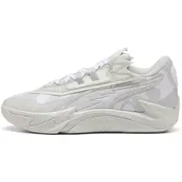Puma Scoot Zeros II uniseks basketbalschoenen, Grijs/Wit, Maat 42,5