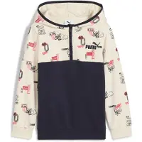 Puma Sportief sweatshirt 'Little Runners' navy / rood / wolwit