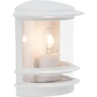 Brilliant Hollywood 47880/05 Buitenlamp (wand) Spaarlamp, LED E27 60 W Wit