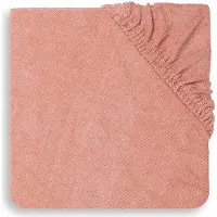 Jollein Aankleedkussenhoes Wrinkled 50x70cm - Rosewood