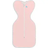 Love to Dream Babyslaapzak Swaddle Up - Inbakeren - Baby 0-3 maanden - 3.5-6 kg - All season - Oud roze