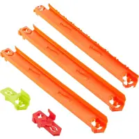 Hot Wheels Track Builder Track Creator Set Rechte Baandelen CDU, Voertuig & circuitset, 3 jaar, Kunststof, Meerkleurig