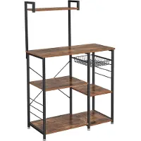 Vasagle Keukenplank met metalen mand