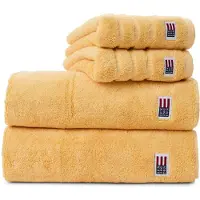 Lexington Icons Original badhanddoek 70x130 cm Sunny yellow
