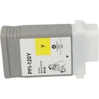 PrintAbout Huismerk Canon PFI-120Y Inktcartridge Geel