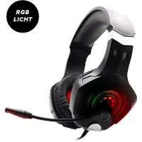 Raider J30 ULTRA GAMING headset - Over-ear Stereo gaming headset met Microfoon - 50 mm audio drivers - geschikt voor PC, Smartphone, Xbox, Playstation, Switch