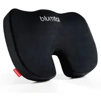 Blumtal Memory Foam Zitkussen - Bureaustoel - Autostoel - Stuitkussen - Ergonomisch Traagschuim Zitkussen - Hard
