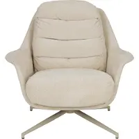 Zuiver Philly Loungestoel| Fauteuil - Beige