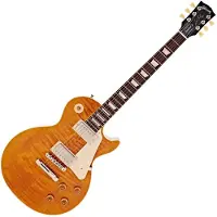 Gibson Les Paul Standard 60s Figured Top Honey Amber #211460109