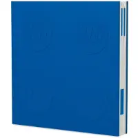 Euromic Afsluitbaar notitieboekje met gelpen - blauw
