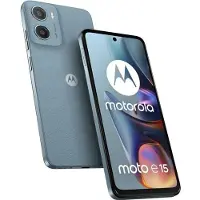 Motorola moto e15, 16,9 cm (6,67 inch), 2 GB RAM, 64 GB opslag, 32 MP camera, Android 14 Go editie, blauw