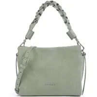 Coccinelle Leren handtas schoudertas Boheme Handbag Suede Grainy Leather Greenery / Greene groene