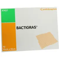 Smith&Nephew Bactigras Verband 10 x 10 cm | 10 stuks