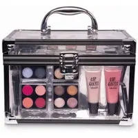Casuelle Make-Upkoffer Plexiglas Alu Frame