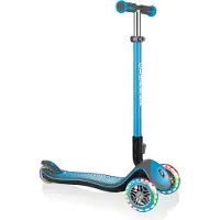 Globber Step ELITE DELUXE LIGHTS met lichtwielen - sky blauw