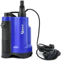 GEKO Krachtige dompelpomp - 750W - Met interne vlotterschakelaar - Voor vuil water - Kunststof behuizing