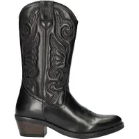 Nelson leren cowboylaarzen zwart female | Maat: 39