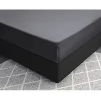 Primaviera Deluxe Hoeslaken Satin Anthracite Satijn-90 x 200 cm