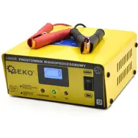 GEKO Microprocessor acculader - 6/12V - 15A - Automatische 4-staps functie - LCD display