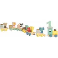 Small Foot - Houten Verjaardagtrein met Dieren