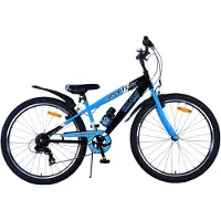 Volare Sportivo Kinderfiets – Jongens – 26 inch – Blauw Zwart – 7 versnellingen