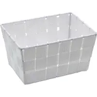 Wenko Opbergmand Wenko Adria Polypropyleen Wit 9x14x19cm