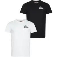 Lonsdale Shirt zwart / wit